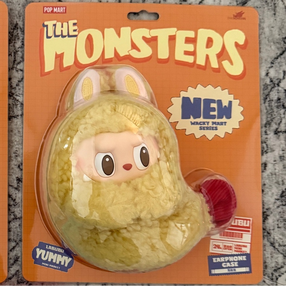 Pop Mart The Monsters Labubu Shrimp Wacky Mart AirPod Earphone Headphone Case